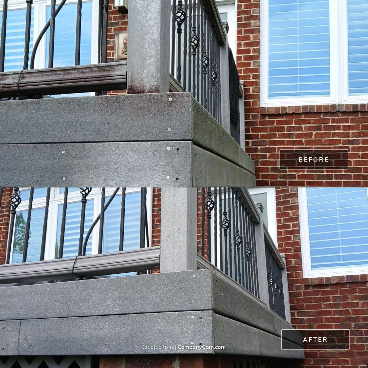 Deck, Stairs & Pavers Power Washed: Gleaming Gutters Beautifies Belmont Exteriors